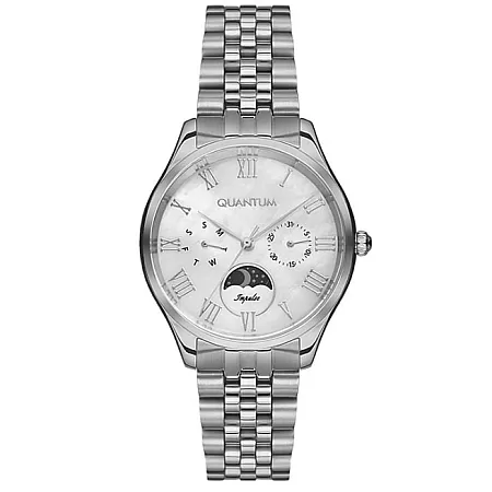 ΡΟΛΟΙ QUANTUM  IML660.320 QUANTUM Impulse Silver Stainless Steel Bracelet