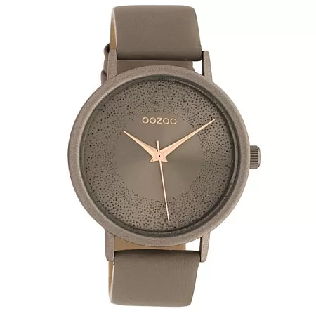 ΡΟΛΟΙ OOZOO C10578 OOZOO Timepieces Brown Leather Strap