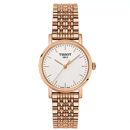 ΡΟΛΟΙ TISSOT T1092103303100 TISSOT Everytime Rose Gold Stainless Steel Bracelet