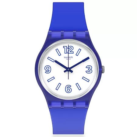 ΡΟΛΟΙ SWATCH GN268 SWATCH Electric Shark Blue Silicone Strap