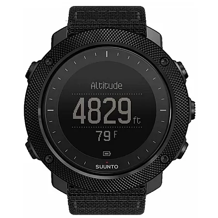 ΡΟΛΟΙ SUUNTO SS022469000 SUUNTO Traverse Alpha Stealth Black Fabric Strap