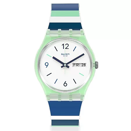 ΡΟΛΟΙ SWATCH GG711 SWATCH Sky Zebra Multicolor Rubber Strap