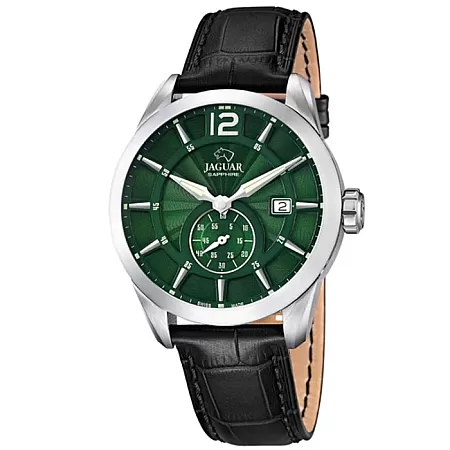 Ρολόι JAGUAR  J663/3 JAGUAR Acamar Black Leather Strap