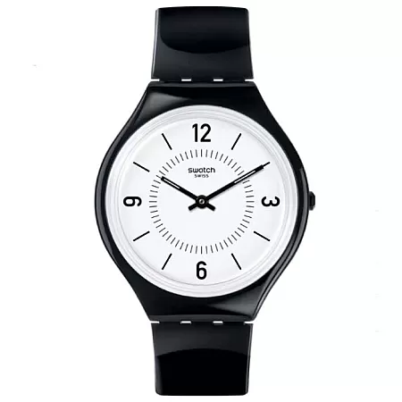 ΡΟΛΟΙ SWATCH SVOB101 SWATCH Skinsuit Black Plastic Strap