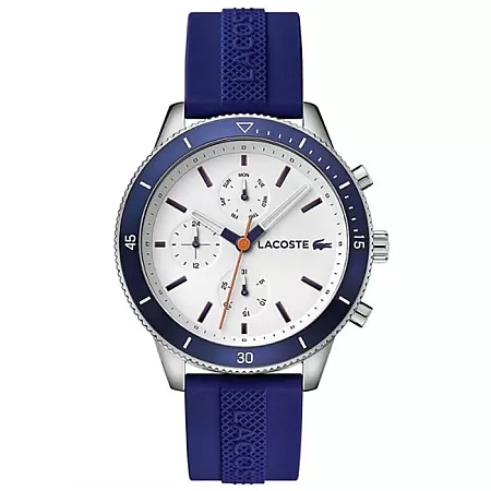 ΡΟΛΟΙ LACOSTE  2010993 LACOSTE Key West Blue Silicone Strap