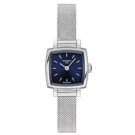 ΡΟΛΟΙ TISSOT  T0581091104100 TISSOT T-Lady Lovely Square Silver Stainless Steel Bracelet