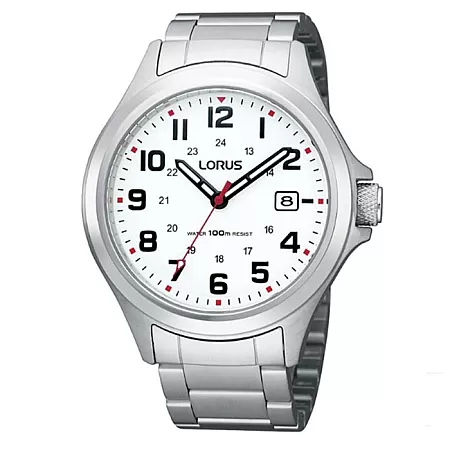 ΡΟΛΟΙ LORUS  RXH03IX9 LORUS Gents Silver Stainless Steel Bracelet