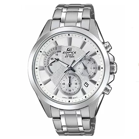 ΡΟΛΟΙ CASIO  EFV-580D-7AVUEF CASIO Edifice Chronograph Silver Stainless Steel Bracelet