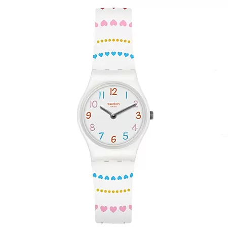 ΡΟΛΟΙ SWATCH  LW164 SWATCH Herzlich Multicolor Silicone Strap