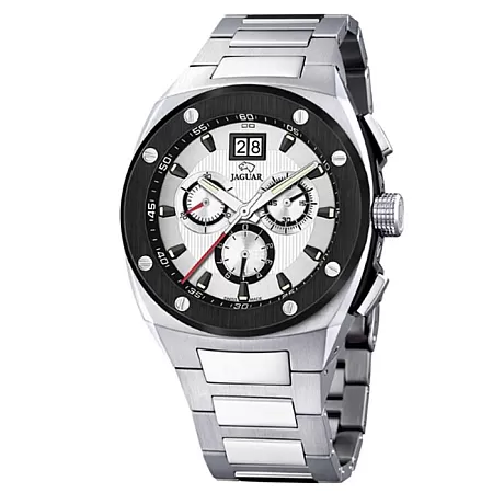 Ρολόι JAGUAR  J621/1 JAGUAR Chronograph Silver Stainless Steel Bracelet