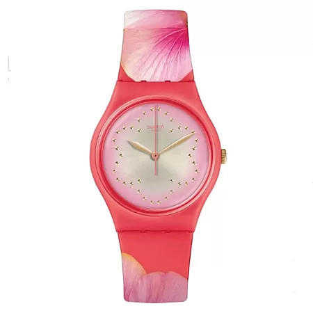 ΡΟΛΟΙ SWATCH GZ321 SWATCH Fiore Di Maggio Multicolor Silicone Strap