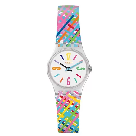 ΡΟΛΟΙ SWATCH LK389 SWATCH Tadelakt Multicolor Silicone Strap