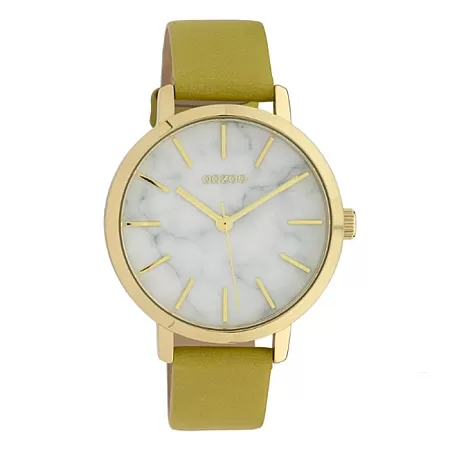 ΡΟΛΟΙ OOZOO  C10113 OOZOO Timepieces Yellow Leather Strap