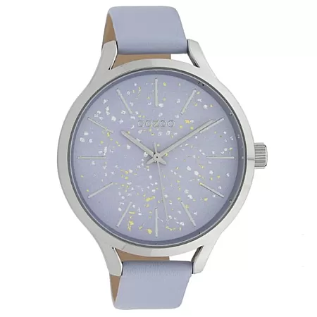 ΡΟΛΟΙ OOZOO  C10089 OOZOO Timepieces Purple Leather Strap