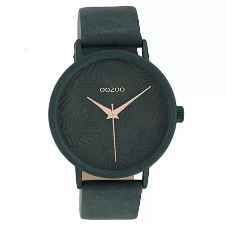 ΡΟΛΟΙ OOZOO  C10083 OOZOO Timepieces Grey Leather Strap