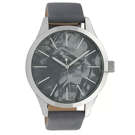 ΡΟΛΟΙ OOZOO  C10074 OOZOO Timepieces Blue Leather Strap