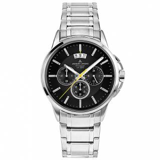 Ρολόι Jacques LEMANS 1-1542D Jacques LEMANS Sydney Chronograph Silver Stainless Steel Bracele