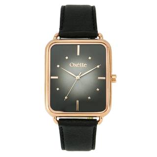 ΡΟΛΟΙ OXETTE 11X65-00196 OXETTE Xray Black Leather Strap
