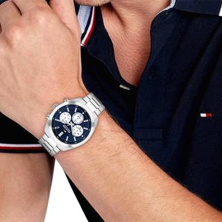 ΡΟΛΟΙ TOMMY HILFIGER 1710722 Tommy HILFIGER  Hudson Stainless Steel Chronograph