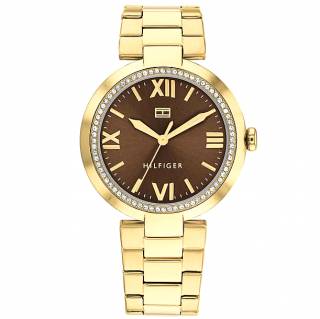 ΡΟΛΟΙ TOMMY HILFIGER 1782631 TOMMY HILFIGER Dressed Crystals Gold Stainless Steel Bracelet