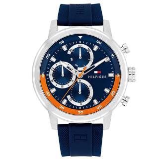 ΡΟΛΟΙ TOMMY HILFIGER 1792177 TOMMY HILFIGER Rocky Multifunction Blue Silicone Strap
