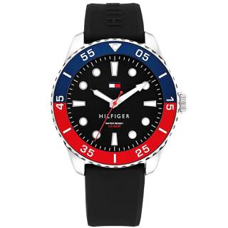 ΡΟΛΟΙ TOMMY HILFIGER 1792201 TOMMY HILFIGER Oceanic Black Silicone Strap