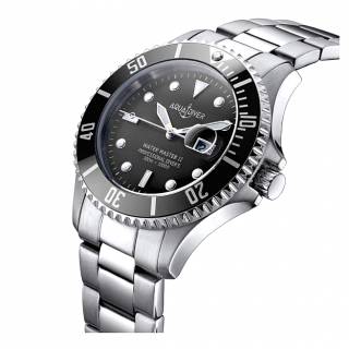 ΡΟΛΟΙ  AQUADIVER  19274496 AQUADIVER  Water Master II Silver Stainless Steel Bracelet