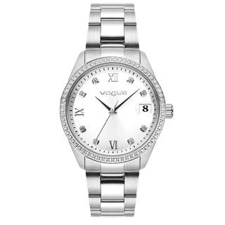 ΡΟΛΟΙ VOGUE  2020614184 VOGUE Reina Crystals Silver Stainless Steel Bracelet