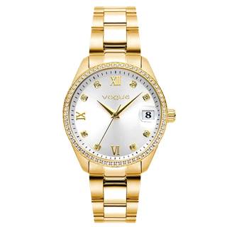 ΡΟΛΟΙ VOGUE  2020614244 VOGUE Reina Medium Crystals Gold Stainless Steel Bracelet