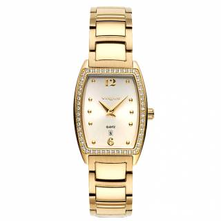 ΡΟΛΟΙ VOGUE  2020614441 VOGUE Marion Zircons Gold Stainless Steel Bracelet