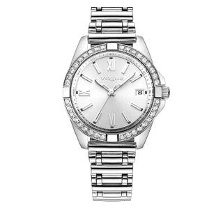 ΡΟΛΟΙ VOGUE  2020615881 VOGUE Liz Mini Crystals Silver Stainless Steel Bracelet