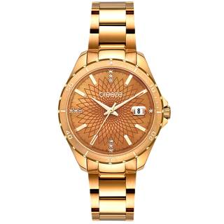 ΡΟΛΟΙ BREEZE 212141.4 BREEZE MantaRay Crystals Rose Gold Stainless Steel Bracelet