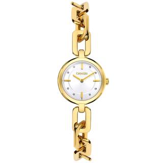 ΡΟΛΟΙ BREEZE  212581.1 BREEZE Cadena Crystals Gold Stainless Steel Bracelet