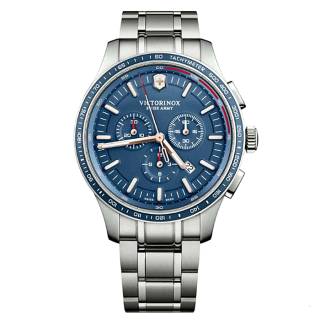 ΡΟΛΟΙ VICTORINOX  241817 VICTORINOX Alliance Sport Chronograph Silver Stainless Steel Bracelet