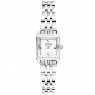ΡΟΛΟΙ BREEZE  612531.1 BREEZE Impress Swarovski Silver Stainless Steel Bracelet