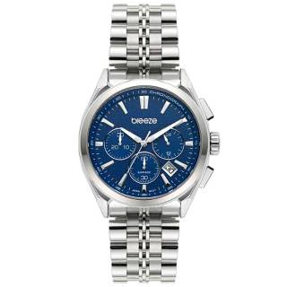 ΡΟΛΟΙ BREEZE  613012.3 BREEZE Spectrum Chronograph Silver Stainless Steel Bracelet