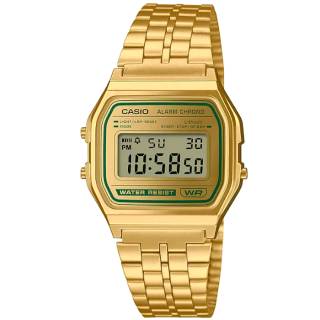 ΡΟΛΟΙ  CASIO  A-158WEGV-9AEF CASIO Vintage Chronograph Gold Stainless Steel Bracelet