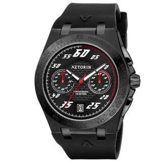 ΡΟΛΟΙ AZTORIN A081.G373 AZTORIN Sport Chronograph Black Silicone Strap