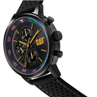 ΡΟΛΟΙ CATERPILLAR  AK16921120 CATERPILLAR Sail 1.2 Black Silicone Strap