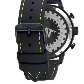 ΡΟΛΟΙ CATERPILLAR  AK16921127 CATERPILLAR Sail 1.2 Black Silicone Strap