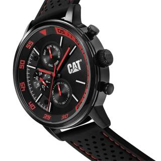 ΡΟΛΟΙ CATERPILLAR  AK16921128 CATERPILLAR Sail 1.2 Black Silicone Strap