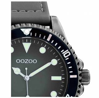 ΡΟΛΟΙ OOZOO C11011 OOZOO Timepieces Grey Synthetic Strap