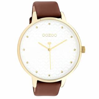 ΡΟΛΟΙ OOZOO C11038 OOZOO Timepieces Brown Leather Strap