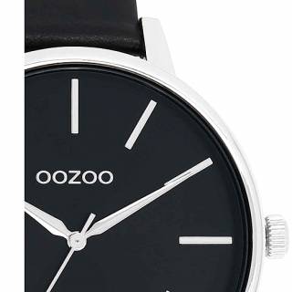 ΡΟΛΟΙ OOZOO  C11293 OOZOO Timepieces Black Leather Strap