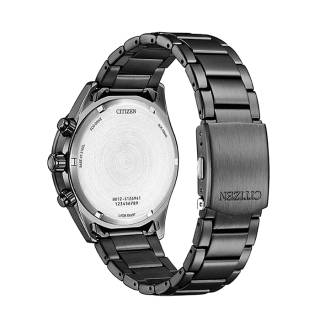 ΡΟΛΟΙ  CITIZEN CA0775-79E CITIZEN Eco-Drive Chronograph  Black  Stainless Steel Bracelet