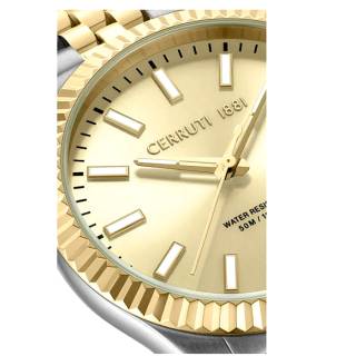 ΡΟΛΟΙ CERRUTI  CIWGH0084201 CERRUTI Chienti Two Tone Stainless Steel Bracelet