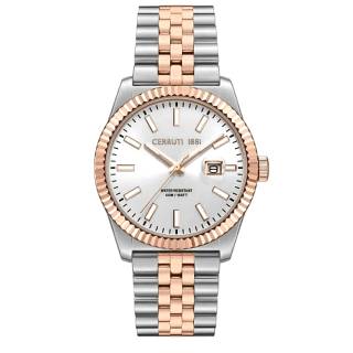 ΡΟΛΟΙ CERRUTI  CIWGH0084202 CERRUTI Chienti Two Tone Stainless Steel Bracelet