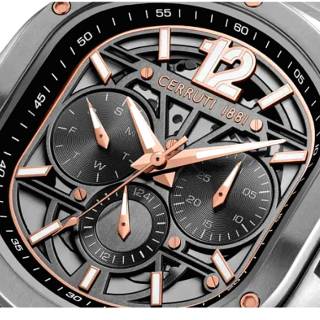 ΡΟΛΟΙ CERRUTI  CIWGK0072301 CERRUTI Trento Silver Stainless Steel Bracelet