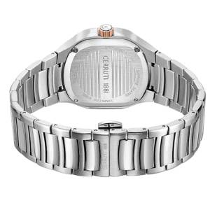 ΡΟΛΟΙ CERRUTI  CIWGK0072301 CERRUTI Trento Silver Stainless Steel Bracelet