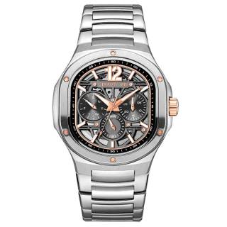 ΡΟΛΟΙ CERRUTI  CIWGK0072301 CERRUTI Trento Silver Stainless Steel Bracelet